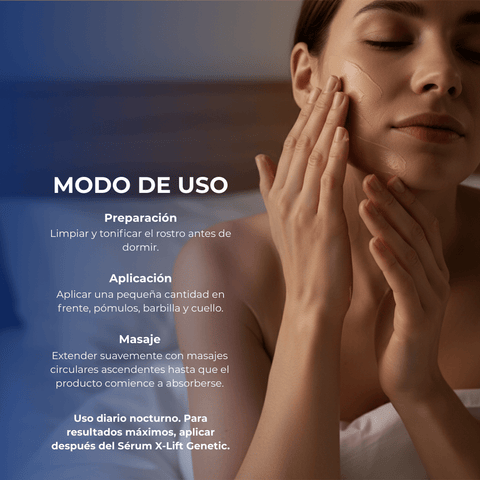 Crema Intensiva Antiedad de Noche X-Lift Genetic 50 ml - PostQuam