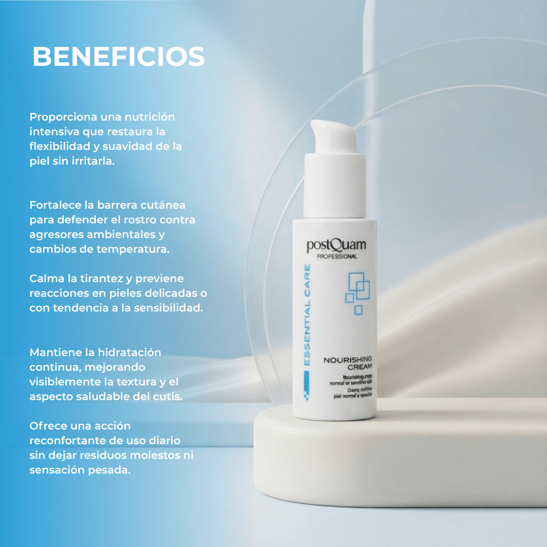 Crema Nutritiva Piel Normal y Sensible con Karité y Aceite de Almendras 50ml / 200ml - PostQuam