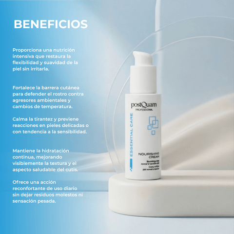 Crema Nutritiva Piel Normal y Sensible con Karité y Aceite de Almendras 50ml / 200ml - PostQuam