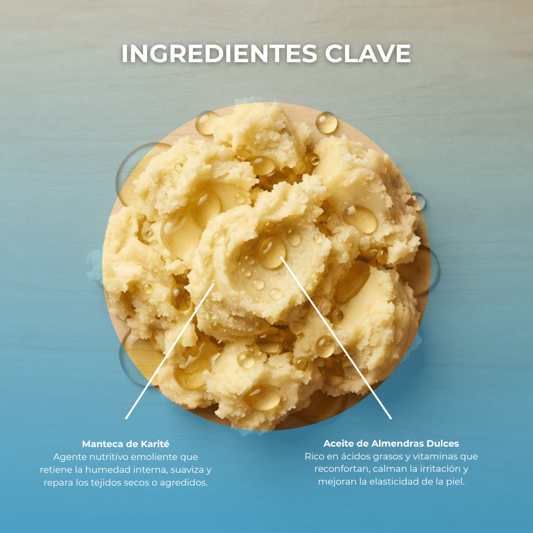 Crema Nutritiva Piel Normal y Sensible con Karité y Aceite de Almendras 50ml / 200ml - PostQuam