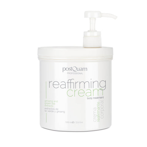 Crema Reafirmante Corporal con Extracto de Té Verde y Ginseng 200 ml / 1L - PostQuam