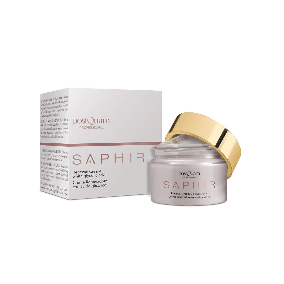 Crema Antiarrugas Exfoliante Saphir Renewal 50 ml