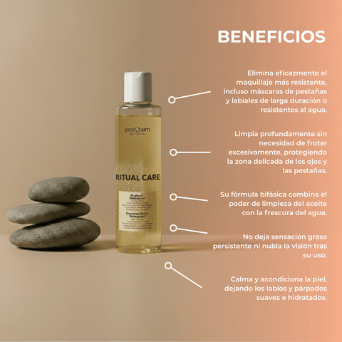Desmaquillante Bifásico Ojos y Labios Ritual Care 200 ml - PostQuam