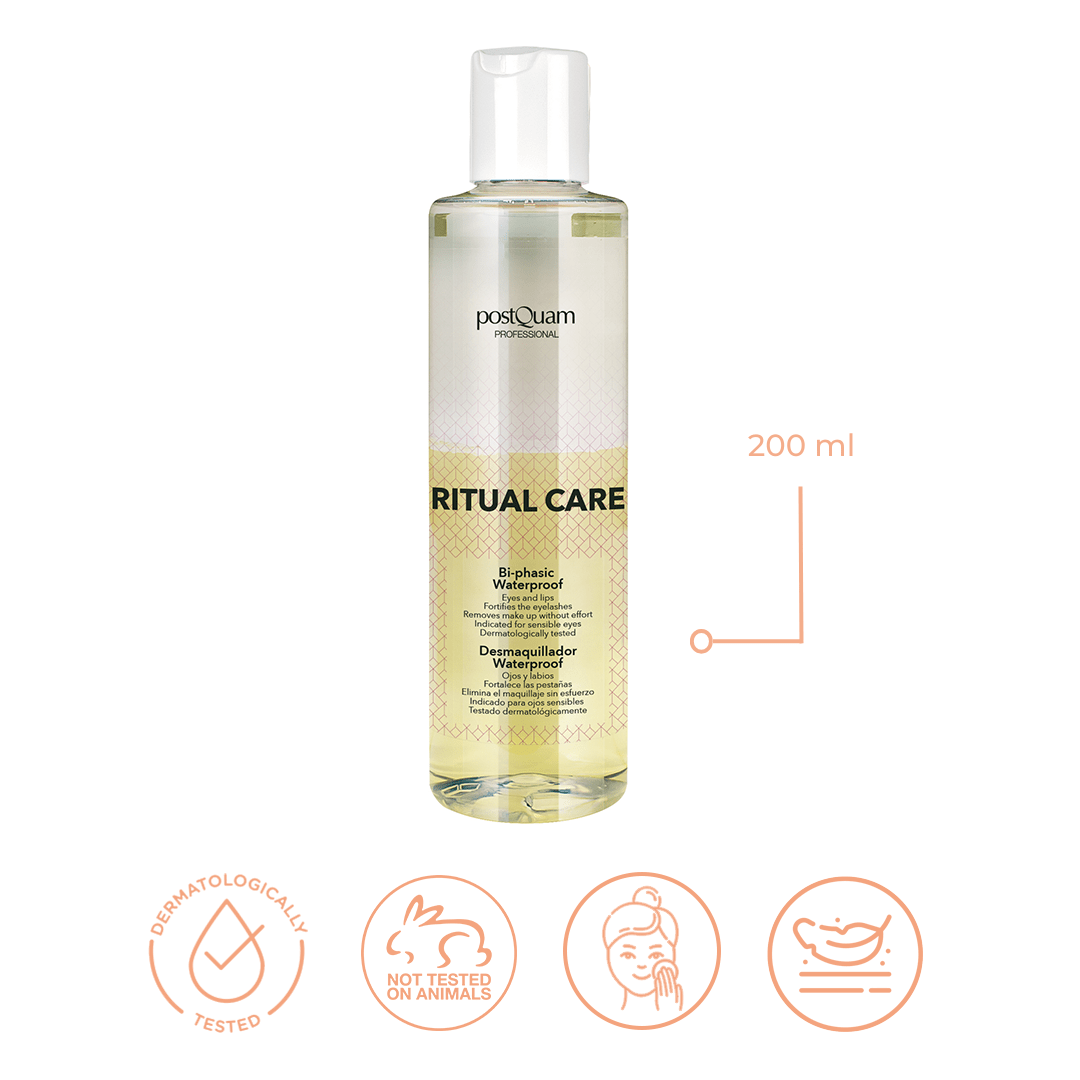 Desmaquillante Bifásico Ojos y Labios Ritual Care 200 ml - PostQuam
