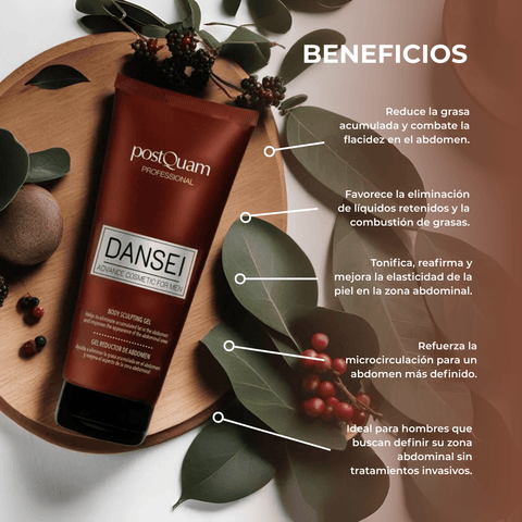 Gel Reductor de Abdomen para Hombre Dansei 200 ml - PostQuam