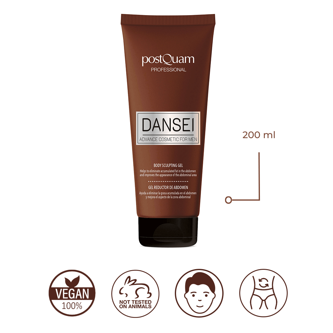 Gel Reductor de Abdomen para Hombre Dansei 200 ml - PostQuam