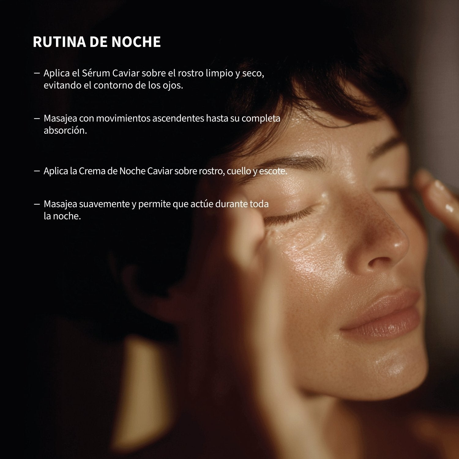 Kit Caviar Antiedad Crema Noche y Sérum Hidratación y Rejuvenecimiento Intensivo - PostQuam