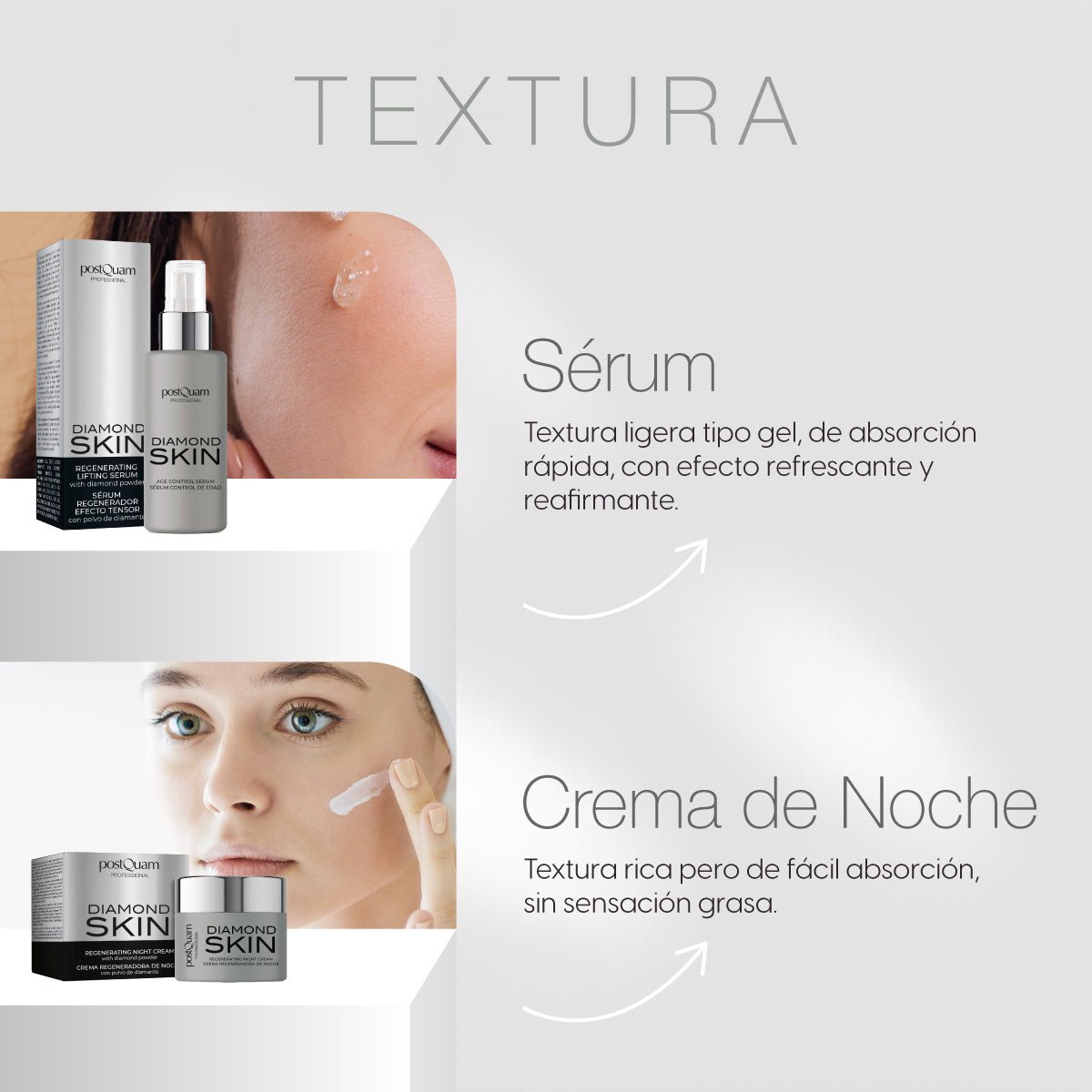 Kit Crema de Noche y Sérum Polvo de Diamante: - PostQuam