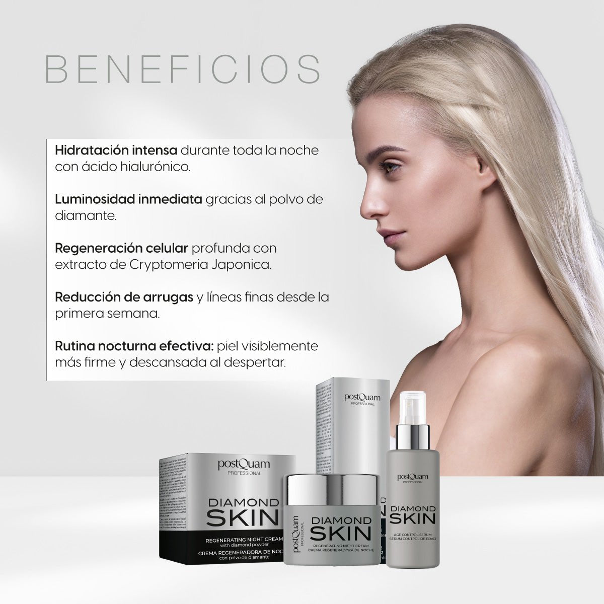 Kit Crema de Noche y Sérum Polvo de Diamante: - PostQuam