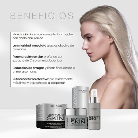 Kit Crema de Noche y Sérum Polvo de Diamante: - PostQuam