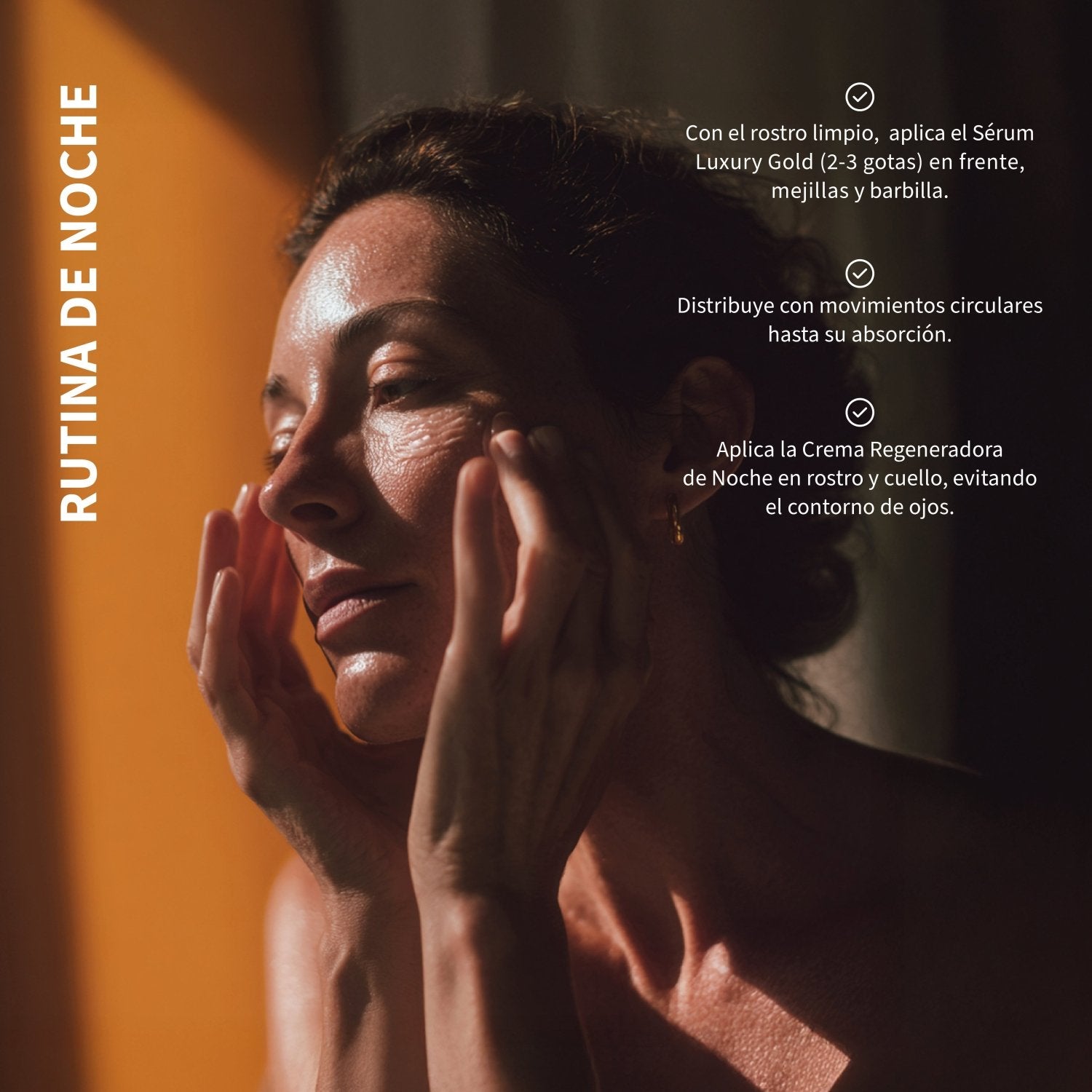 Kit Gold Regeneración y Cuidado Intensivo Crema de Noche y Sérum - PostQuam