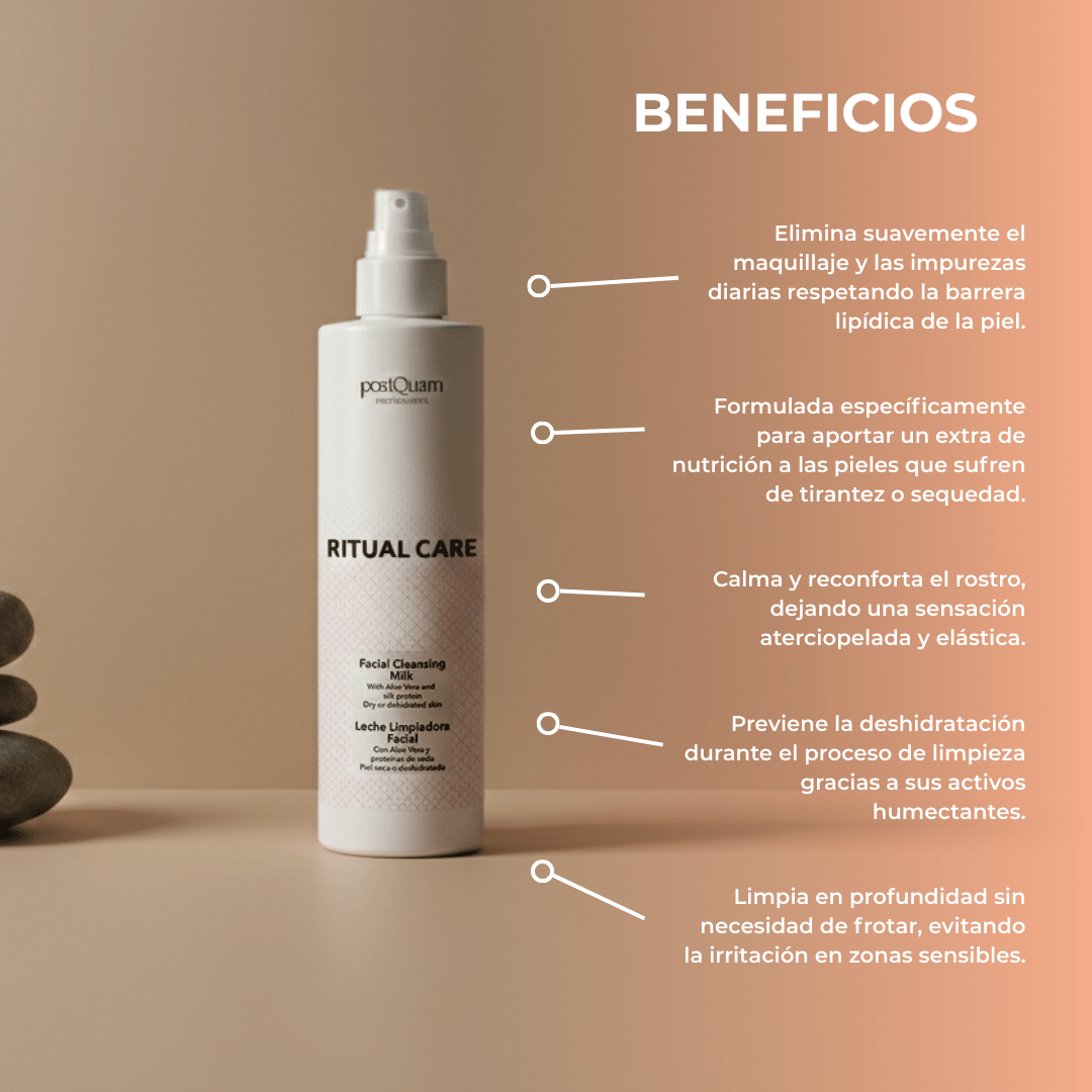 Leche Limpiadora Piel Seca Ritual Care 250 ml - PostQuam
