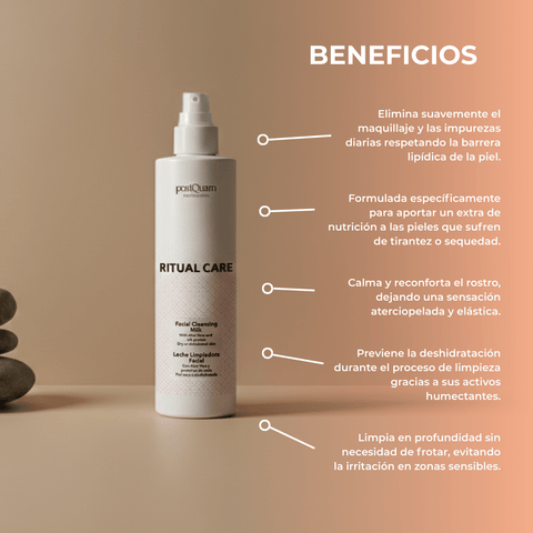 Leche Limpiadora Piel Seca Ritual Care 250 ml - PostQuam