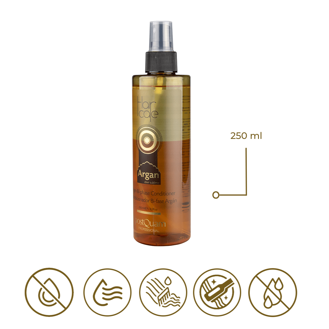 Locón Bi Fase para Todo Tipo de Cabello con Argán 250 ml - PostQuam