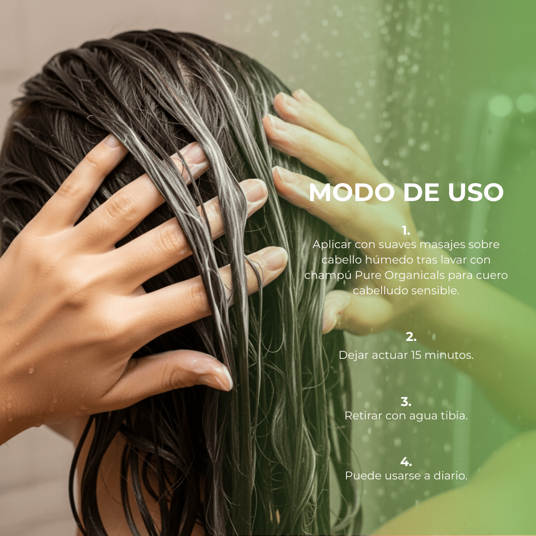 Mascarilla Calmante para Cuero Cabelludo Sensible Organicals 250 ml - PostQuam
