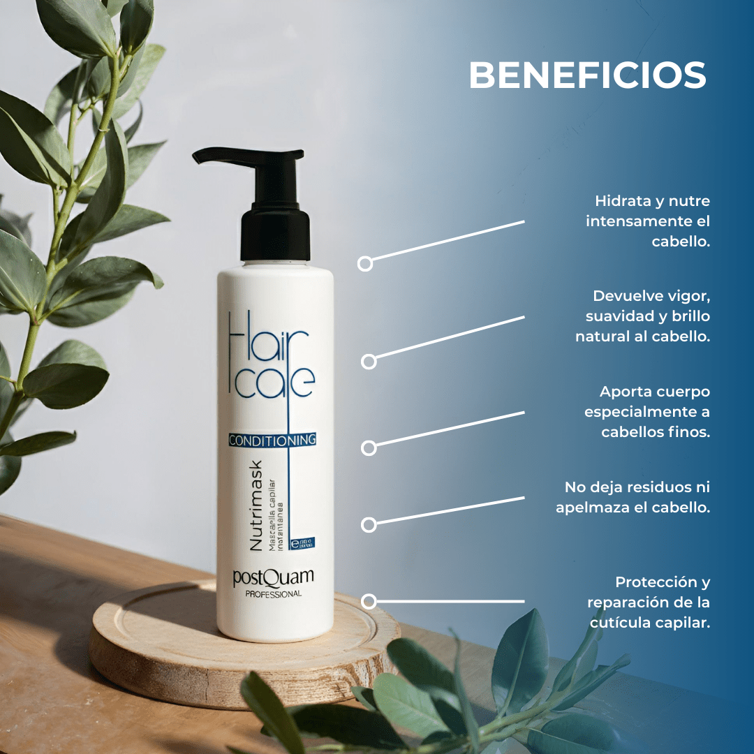 Mascarilla Capilar Instantanea Nutrimask 200 ml - PostQuam