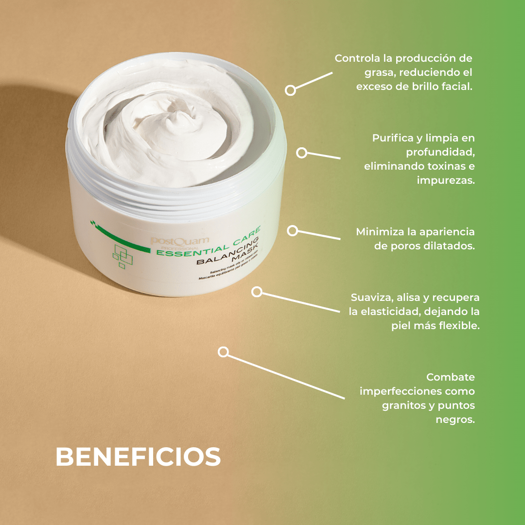 Mascarilla Equilibrante Piel Grasa o Mixta 200 ml - PostQuam