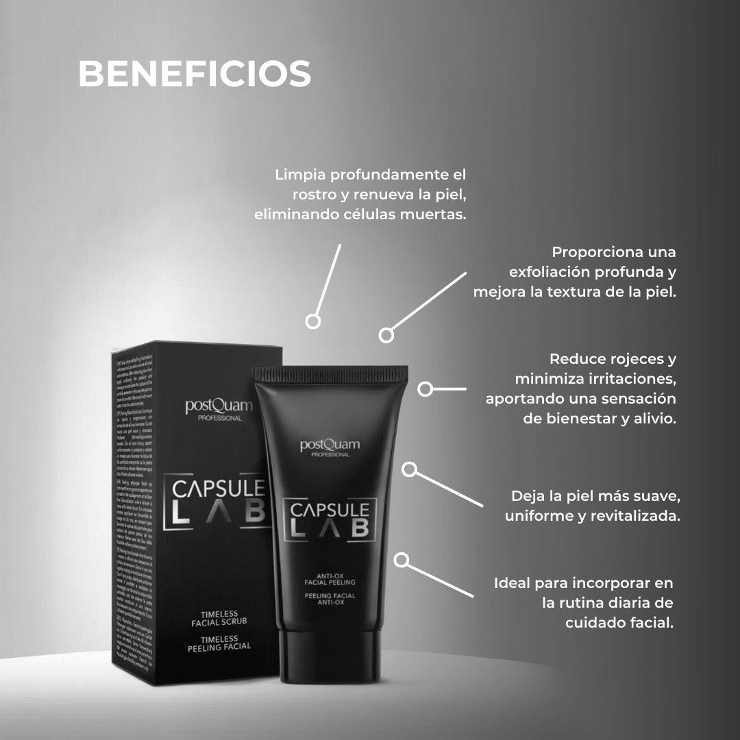 Peeling Exfoliante Facial Capsule Lab 75 ml - PostQuam