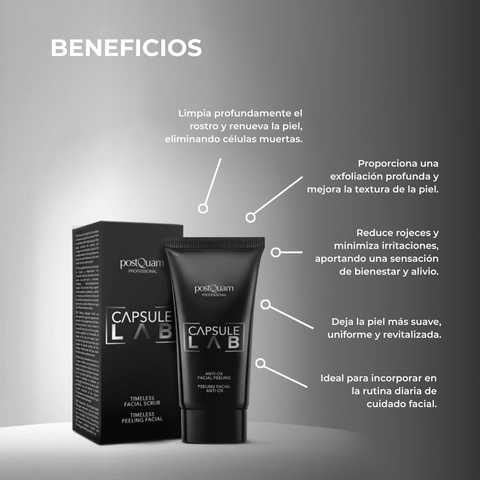 Peeling Exfoliante Facial Capsule Lab 75 ml - PostQuam
