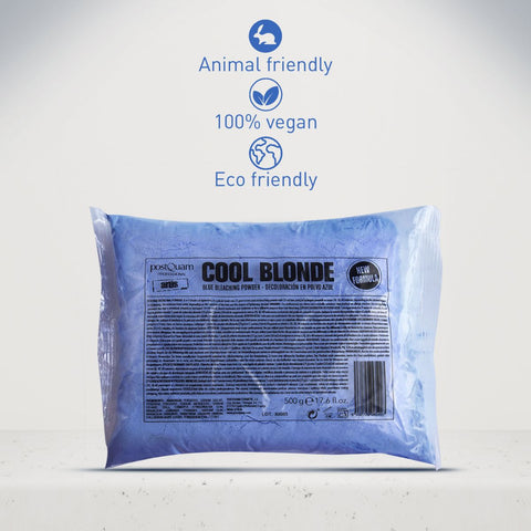 Decolorante Cool Blonde en Bolsa Postquam 50 g – Aclara hasta 9 Tonos