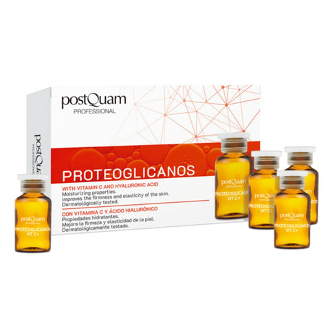 Ampolletas con Proteoglicanos Vitamina C y Ácido Hialurónico 10 x 2 ml