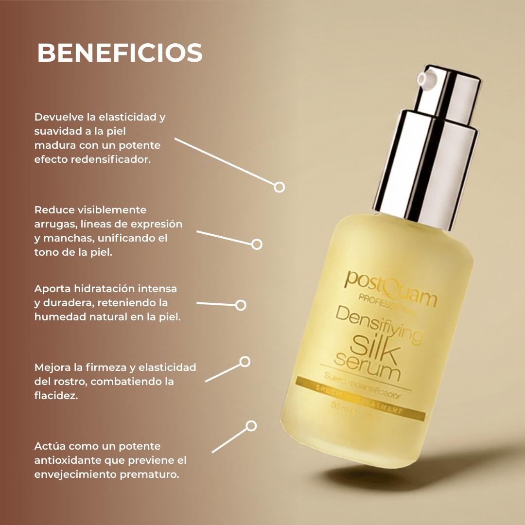 Sérum Antiedad Redensificador con Proteínas de Seda 30ml - PostQuam