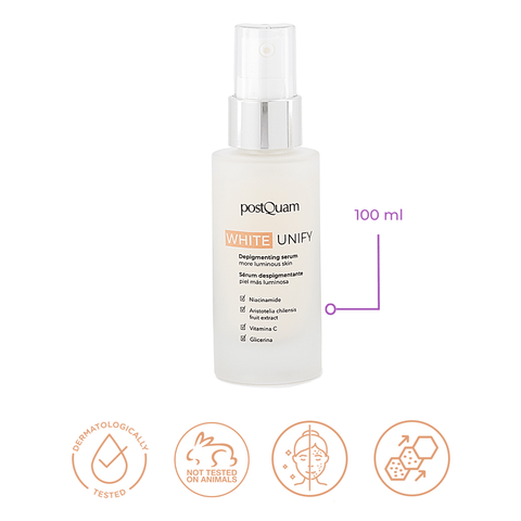 Sérum Despigmentante White Unify 30 ml – Piel uniforme y luminosa todos los días - PostQuam