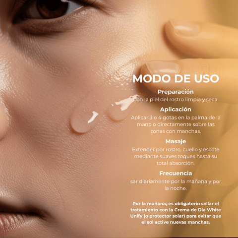 Sérum Despigmentante White Unify 30 ml – Piel uniforme y luminosa todos los días - PostQuam