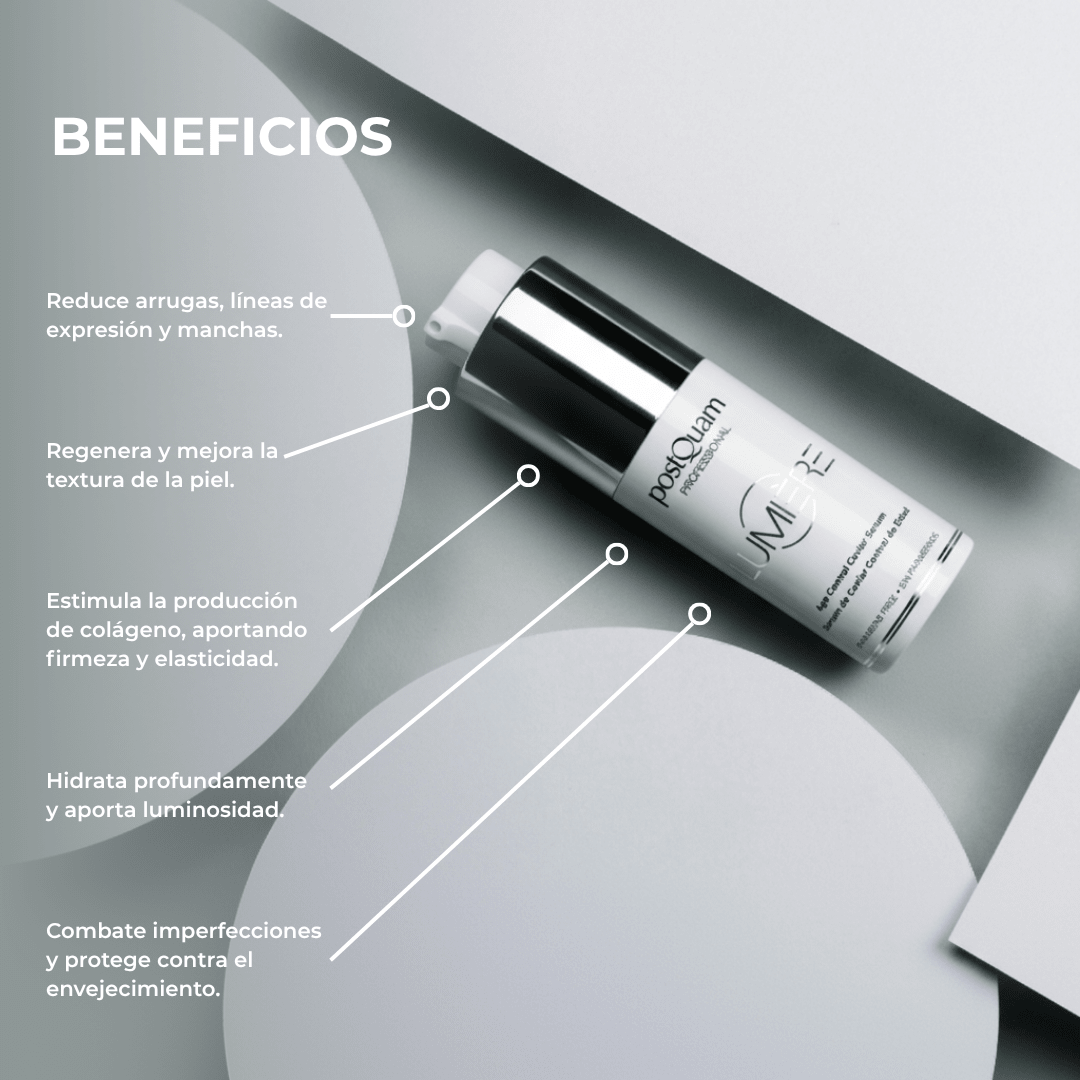 Serúm Facial Antiedad con Caviar 30 ml - PostQuam