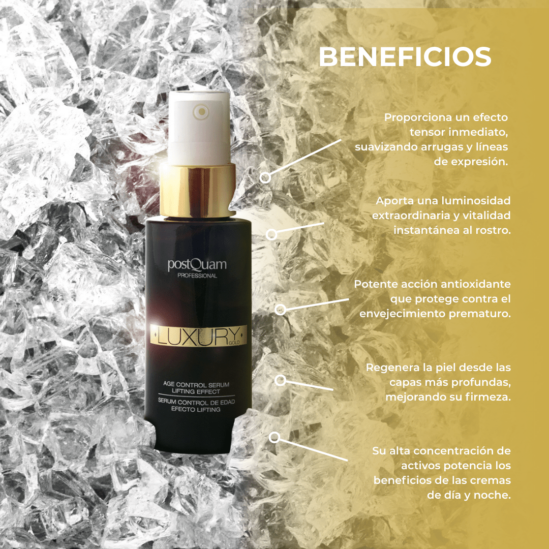 Sérum Facial Antiedad Luxury Gold 30 ml - PostQuam