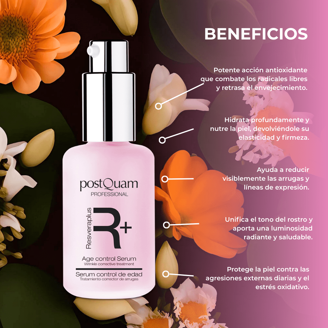 Sérum Facial Antiedad Multiacción Resveraplus 30 ml - PostQuam