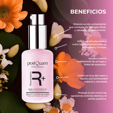 Sérum Facial Antiedad Multiacción Resveraplus 30 ml - PostQuam