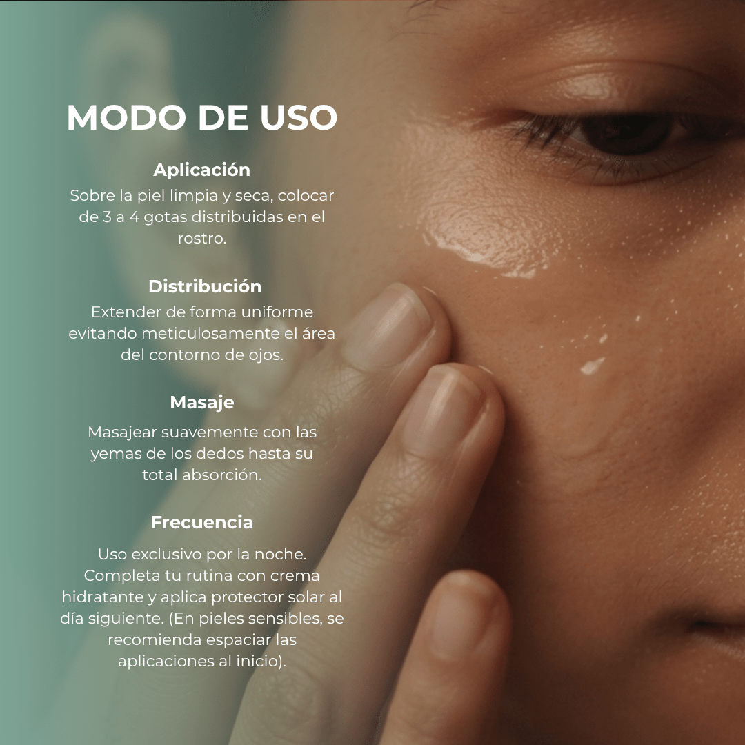 Sérum Facial Biológico Peeling con Ácido Glicólico 30 ml - PostQuam