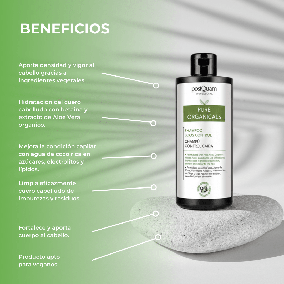 Shampoo Anticaída Organicals - PostQuam