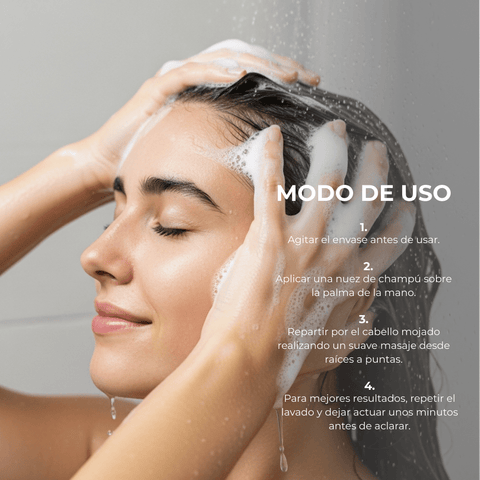 Shampoo Azul Matizador para Cabello Rubio Teñido o con Mechas - PostQuam