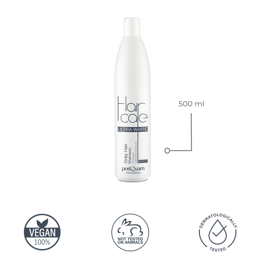 Shampoo Azul Matizador para Cabello Rubio Teñido o con Mechas - PostQuam