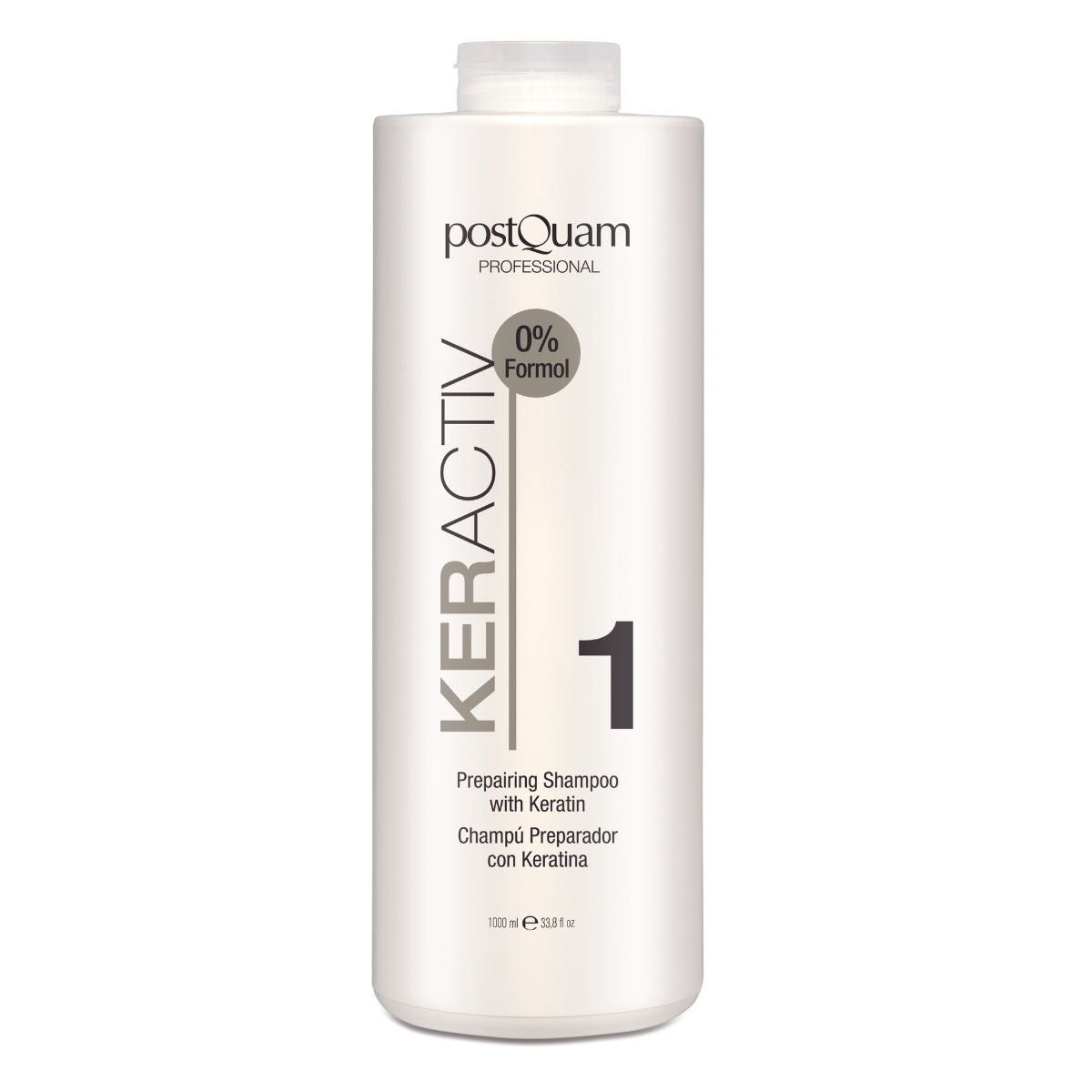 Shampoo Preparador Paso 1 Alisado Permanente Keractiv - PostQuam