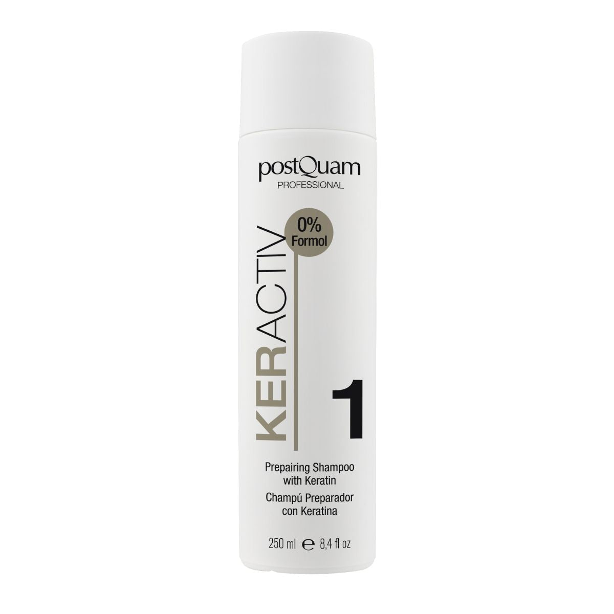 Shampoo Preparador Paso 1 Alisado Permanente Keractiv - PostQuam