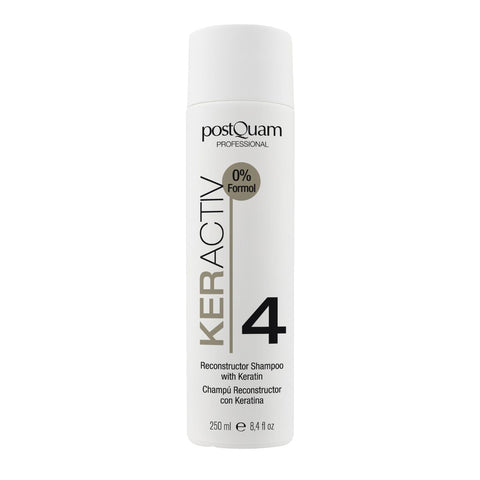 Shampoo Reconstructor Tratamiento Alaciado Permanente Keractiv 0% Formol - PostQuam