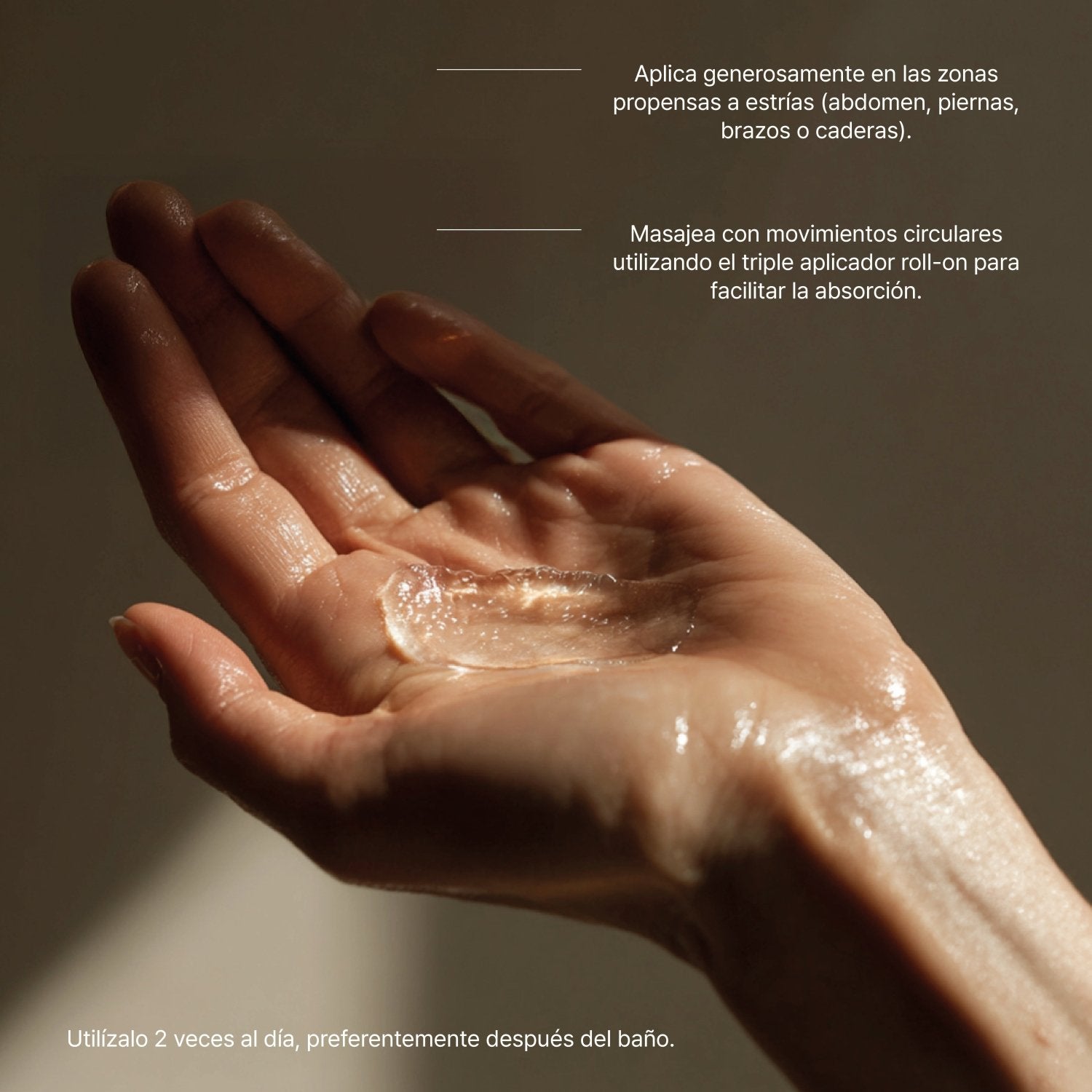 Slim Code Antiestrías con Triple Aplicador Roll-On Especial para Embarazo 200 ml - PostQuam