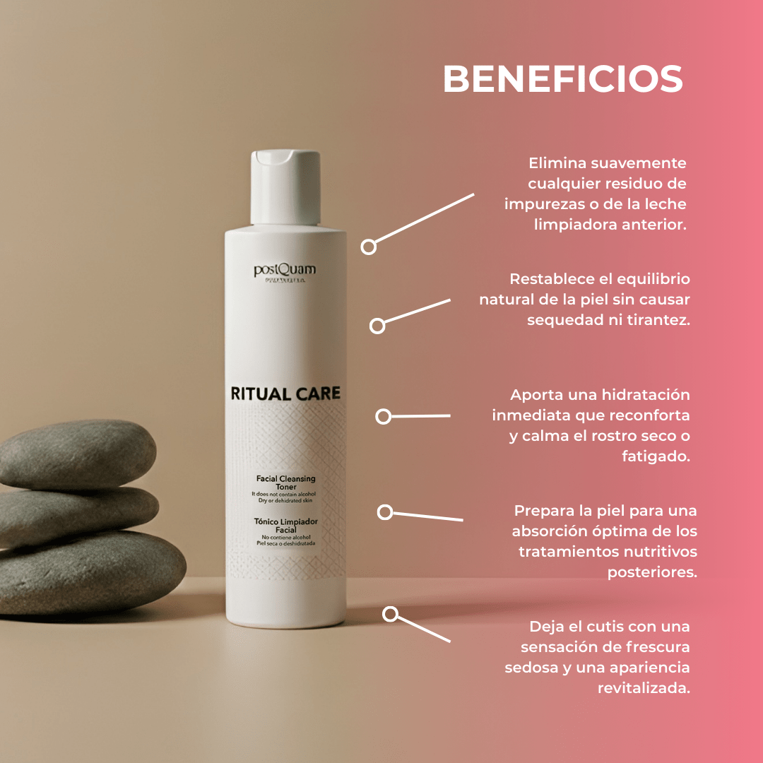 Tónico Limpiador Piel Seca Ritual Care 250 ml - PostQuam