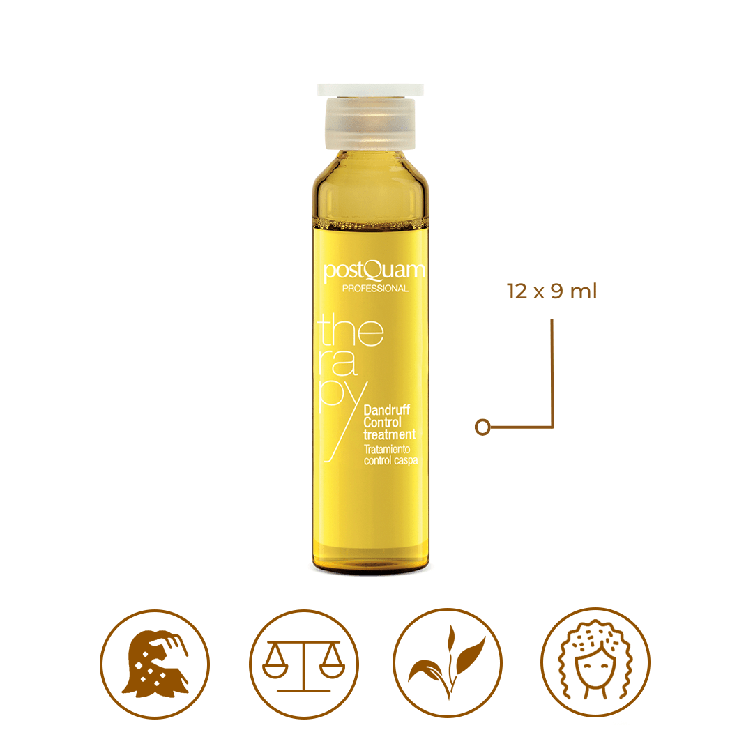 Tratamiento Capilar Anti Caspa en Ampolletas Therapy 12 x 9 ml - PostQuam
