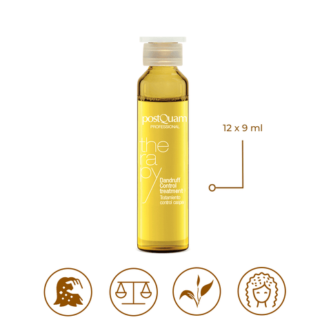 Tratamiento Capilar Anti Caspa en Ampolletas Therapy 12 x 9 ml - PostQuam