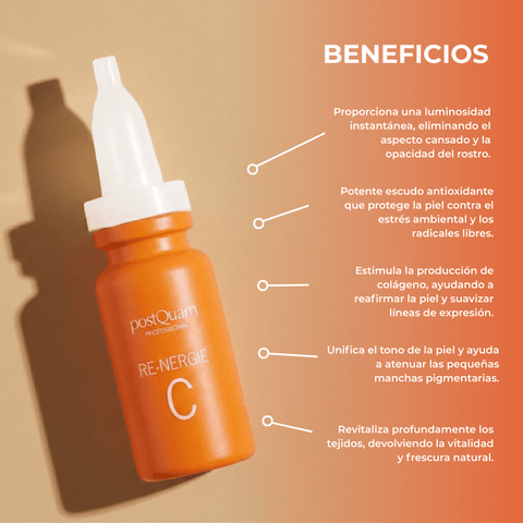 Tratamiento en Ampolletas Concentradas de Vitamina C 4 x 6.6 ml - PostQuam