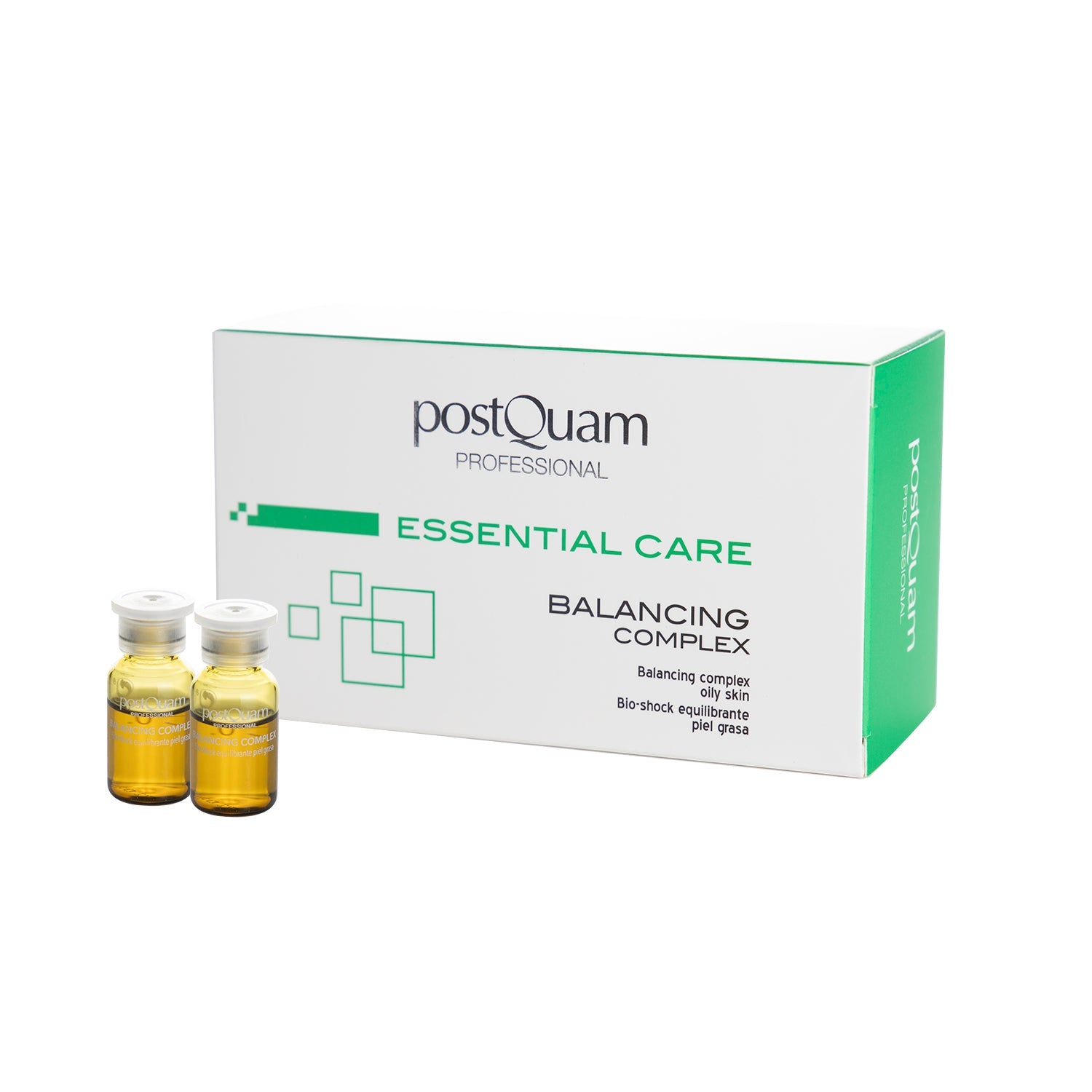 Tratamiento Equilibrante Ampolletas Piel Grasa o Mixta 12 piezas de 3 ml - PostQuam