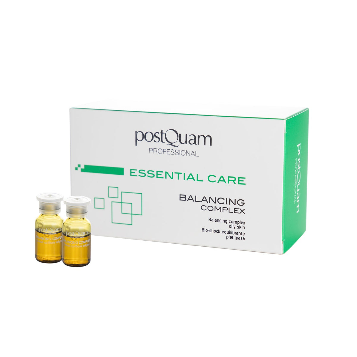 Tratamiento Equilibrante Ampolletas Piel Grasa o Mixta 12 piezas de 3 ml - PostQuam