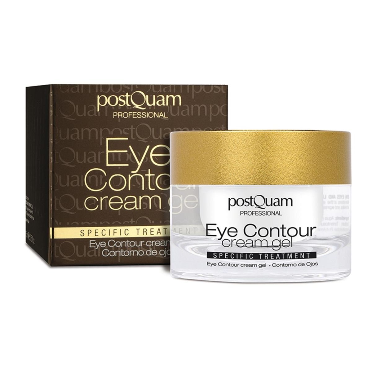 Contorno de Ojos Antiedad con Ácido Hialurónico y Elastina 15 ml - PostQuam