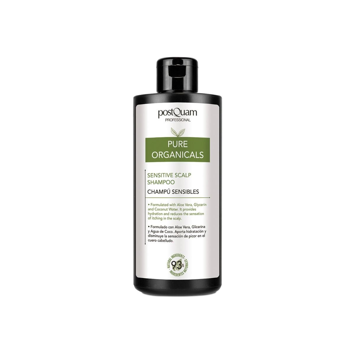 Shampoo para Cuero Cabelludo Sensible Organicals 400 ml / 1L - PostQuam